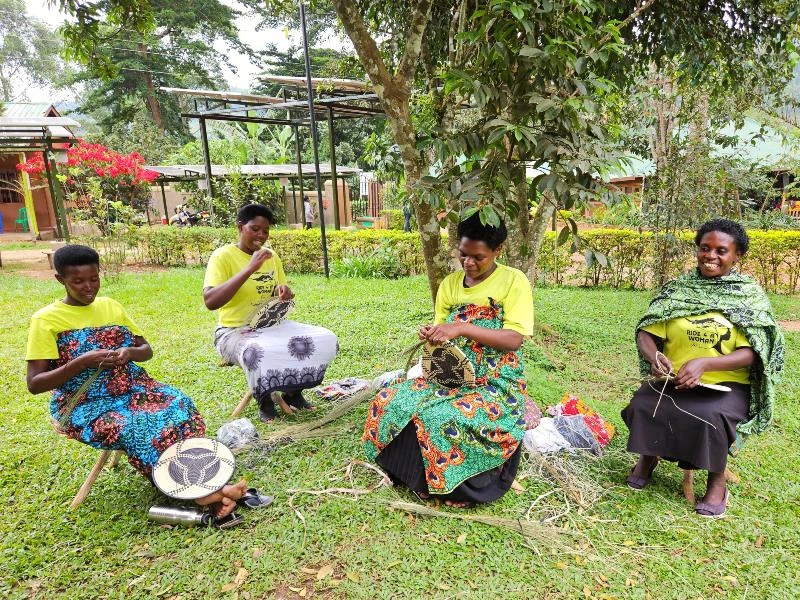 Uganda Bwindi Ride 4 a woman