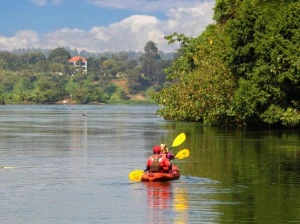 Jinja Kajaktour auf dem Nil Uganda