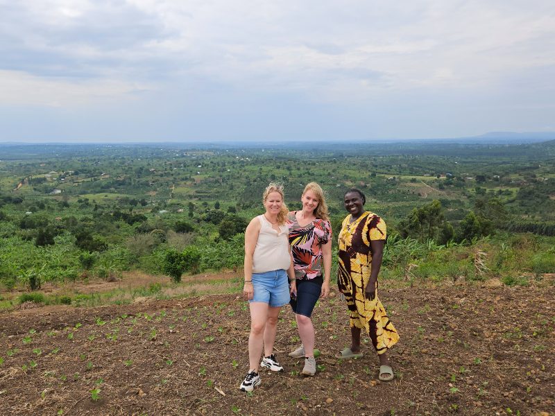 Jjaja Bbanga Aussicht vom Berg Uganda