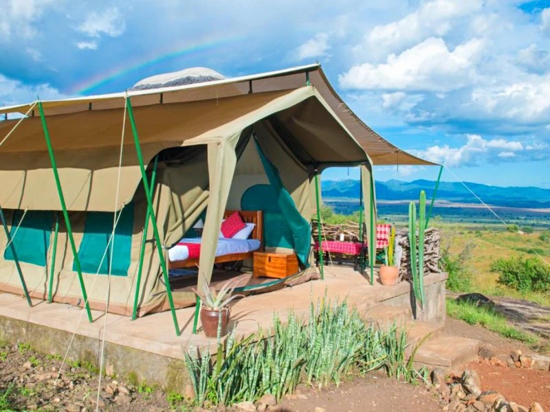 Uganda Kidepo Unterkunft