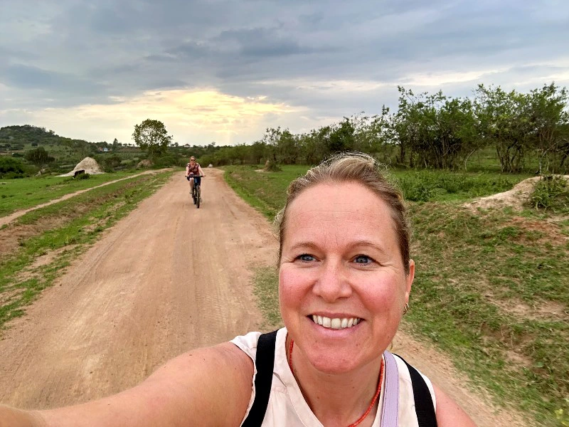 Radtour am Lake Mburo Uganda