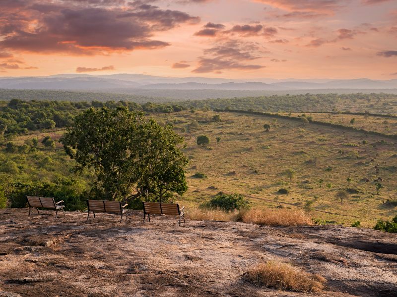 Uganda- Lake Mburo - Ausblick