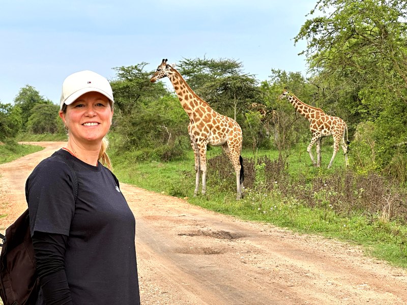 Uganda Walking Safari Kidepo Giraffen