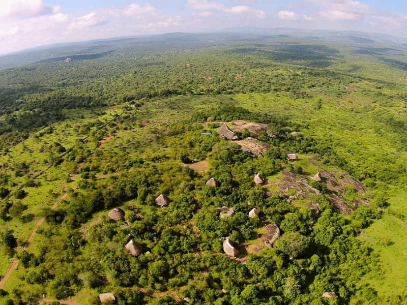 Lake Mburo Lodge mit Pool Uganda