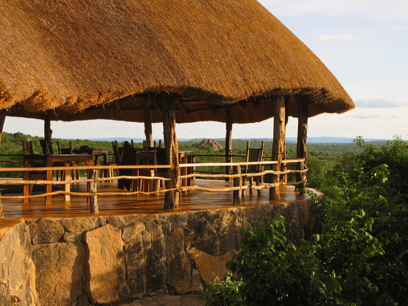 Lake Mburo Lodge mit Pool Uganda