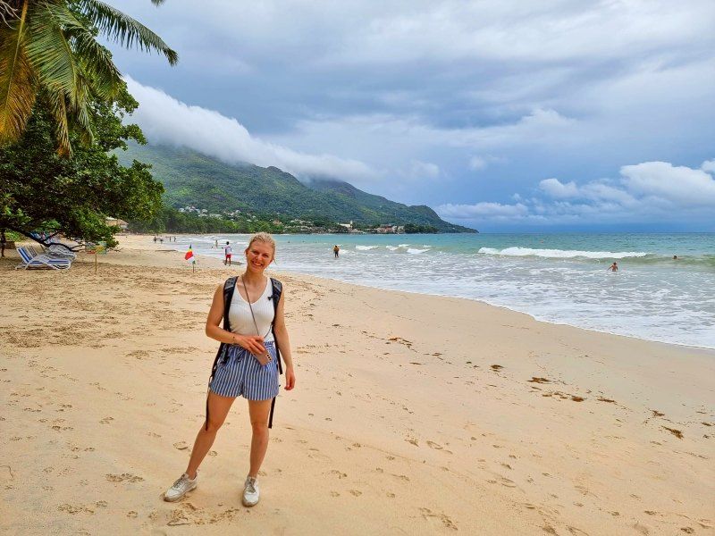 Seychellen Mahe Strand
