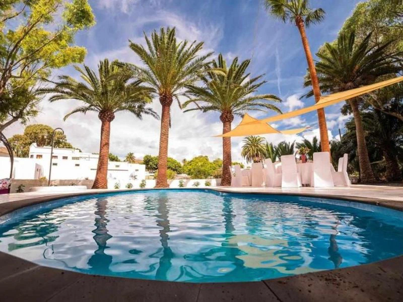 Kanaren Haria Unterkunft Poolbereich