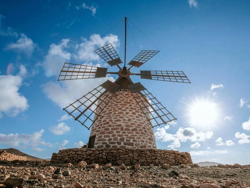 Windmühle Fuerteventura, Kanaren
