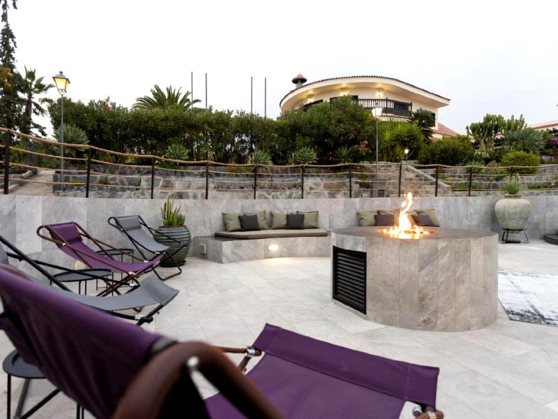 Kanaren Teneriffa Unterkunft Komfort Feuerstelle