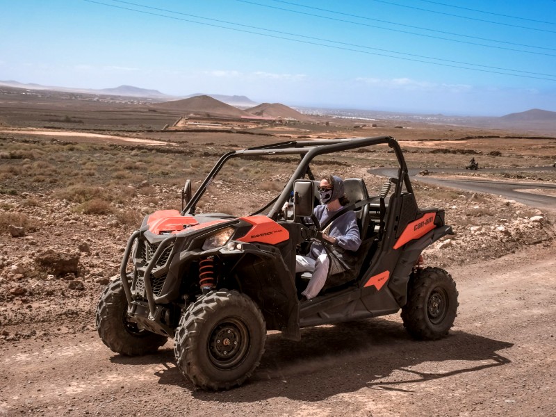 Fuerteventura Corralejo Buggy Safari im Wüstengebiet