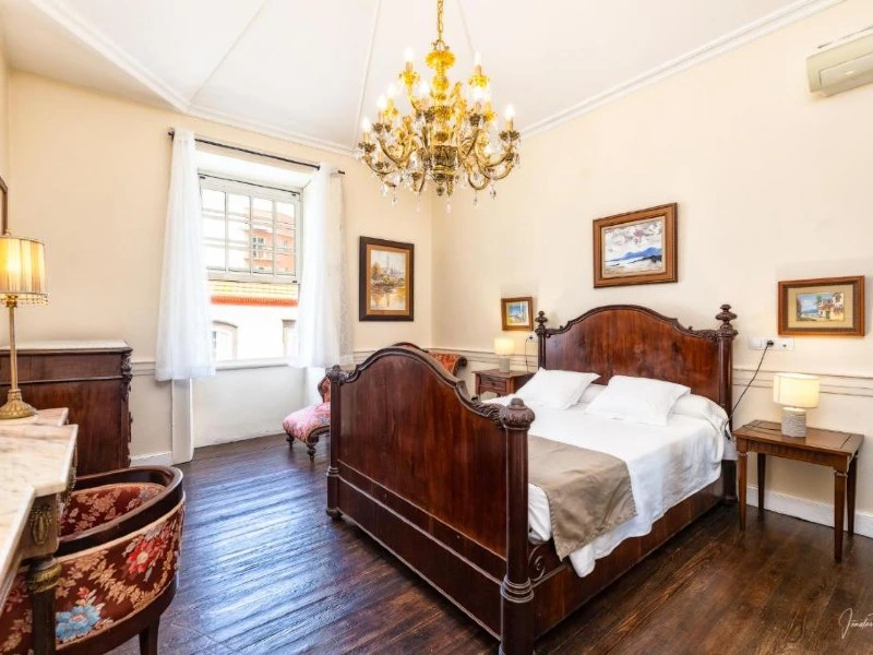 Kanaren la palma Unterkunft Schlafzimmer