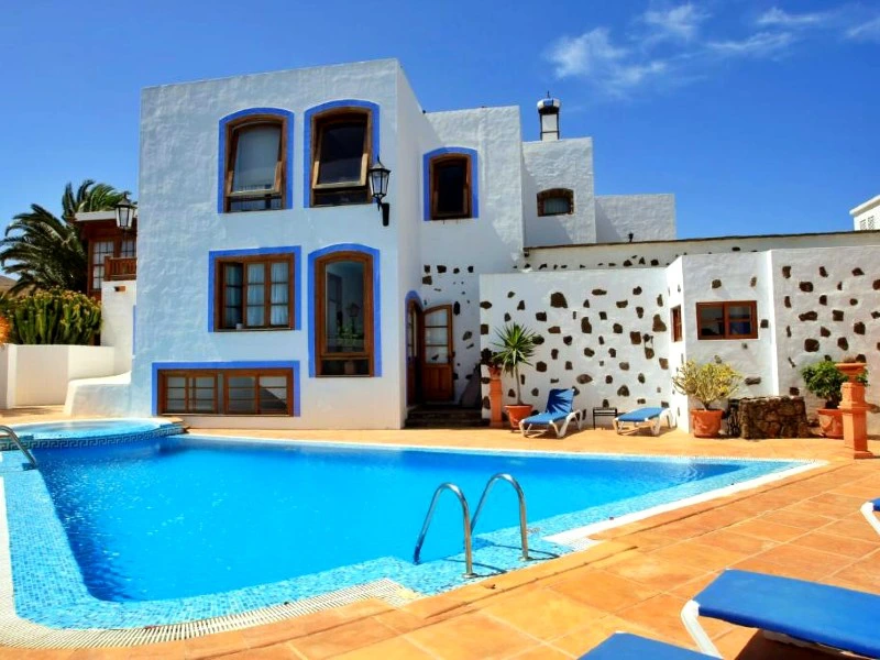 Kanaren Lanzarote Yaiza Unterkunft Casona Poolbereich