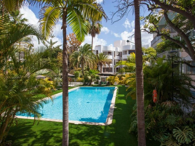 Kanaren Teneriffa Anaga Unterkunft Poolbereich