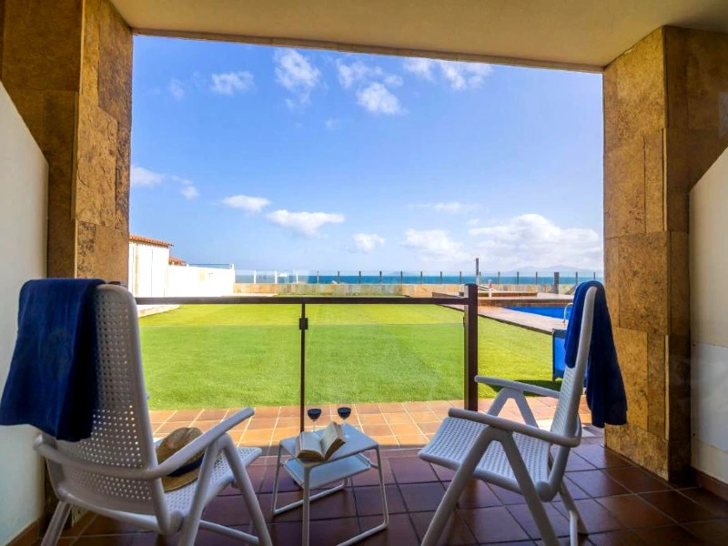 Corralejo Fuerteventura Unterkunft Hotel Ausblick Balkon