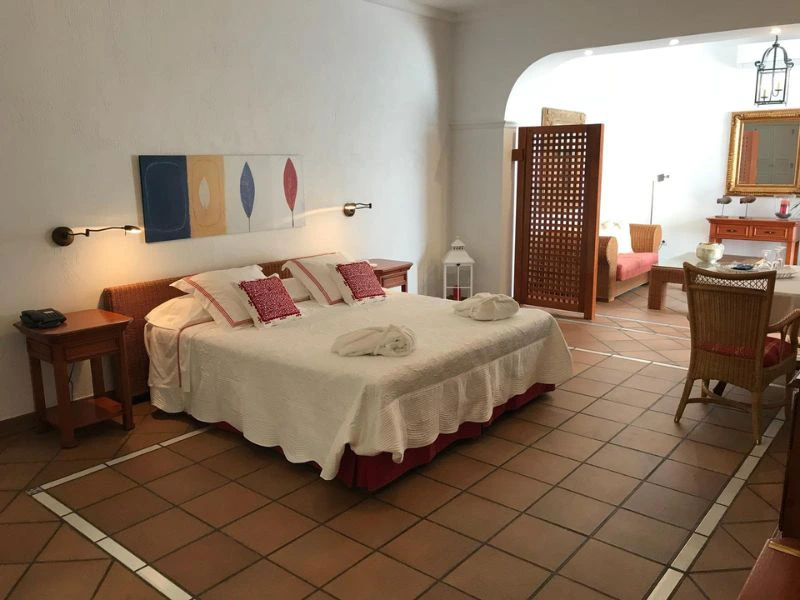 Kanaren Lanzarote Komfort Unterkunft authentisch Schlafzimmer