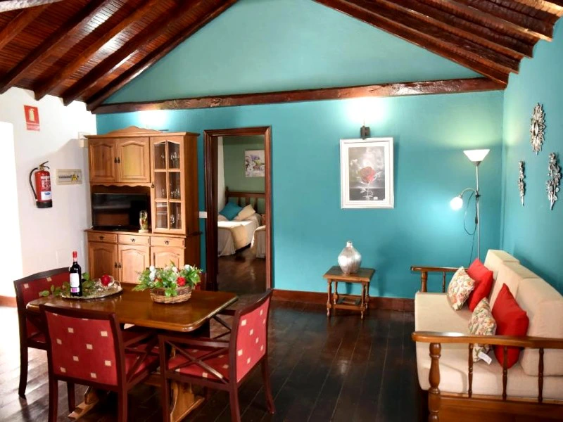 Kanaren Teneriffa Komfort Unterkunft Wohnbereich