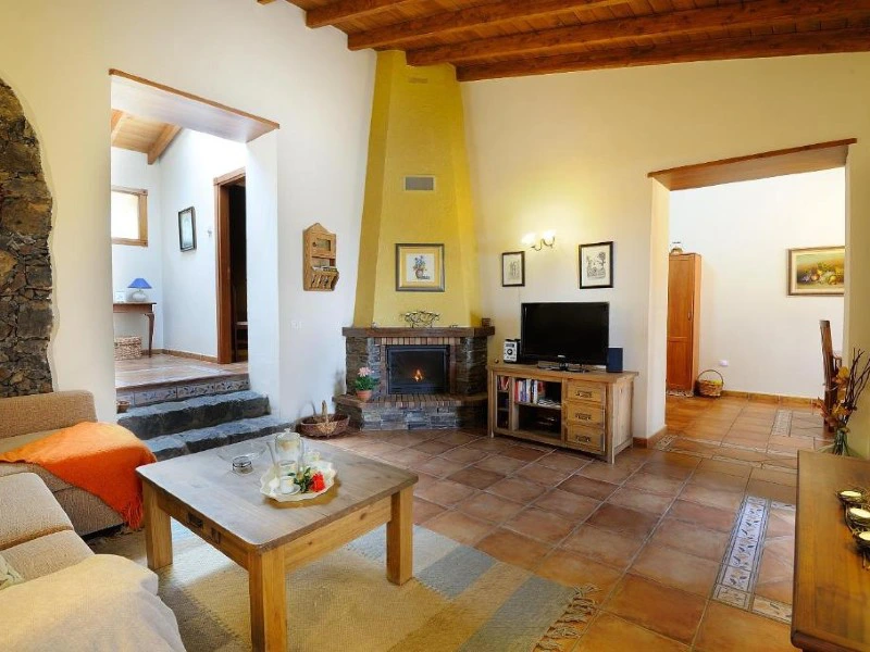 Kanaren Teneriffa Anaga Casita Unterkunft Wohnbereich