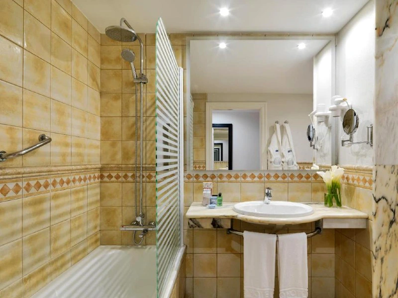 Fuerteventura Costa Calma Unterkunft Badezimmer