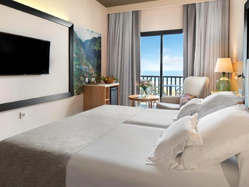 Kanarische Inseln La gomera Gran rey Unterkunft Hotel Schlafzimmer