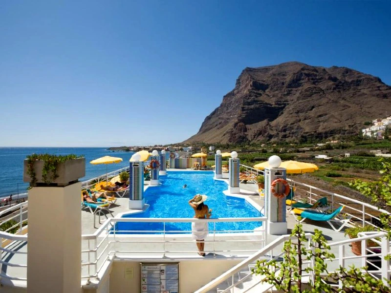 Kanarische Inseln La gomera Gran rey Unterkunft Hotel Poolbereich