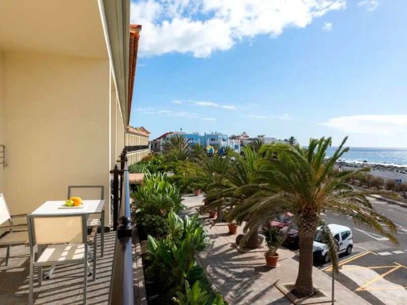 Kanarische Inseln La gomera Gran rey Unterkunft Hotel Aussicht vom Balkon