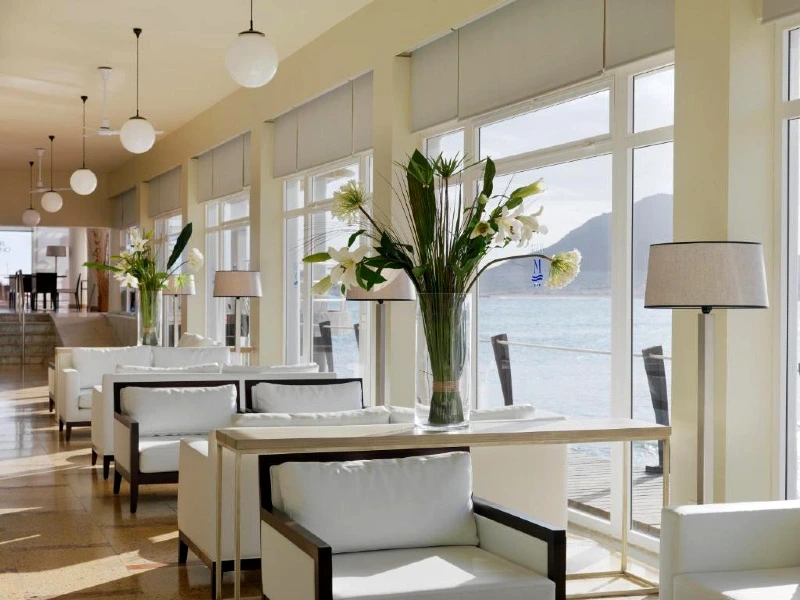 Kanaren Teneriffa Unterkunft Lobby mit Meerblick