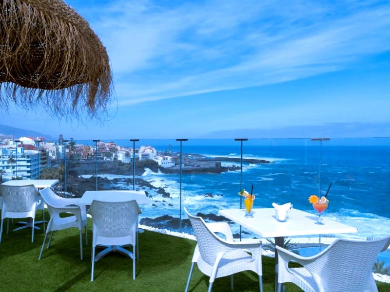 Kanaren Teneriffa Puerto de la Cruz Komfort Unterkunft Terrasse