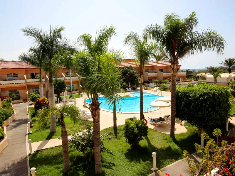 La Gomera Komfort Unterkunft Poolbereich