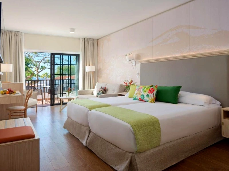 La gomera Unterkunft Komfort Schlafzimmer