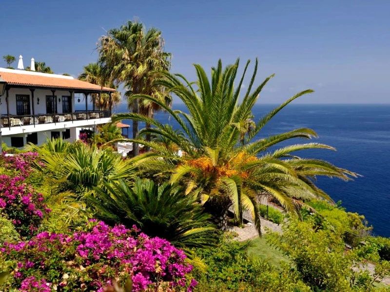 La gomera Unterkunft Komfort Ausblick aufs Meer