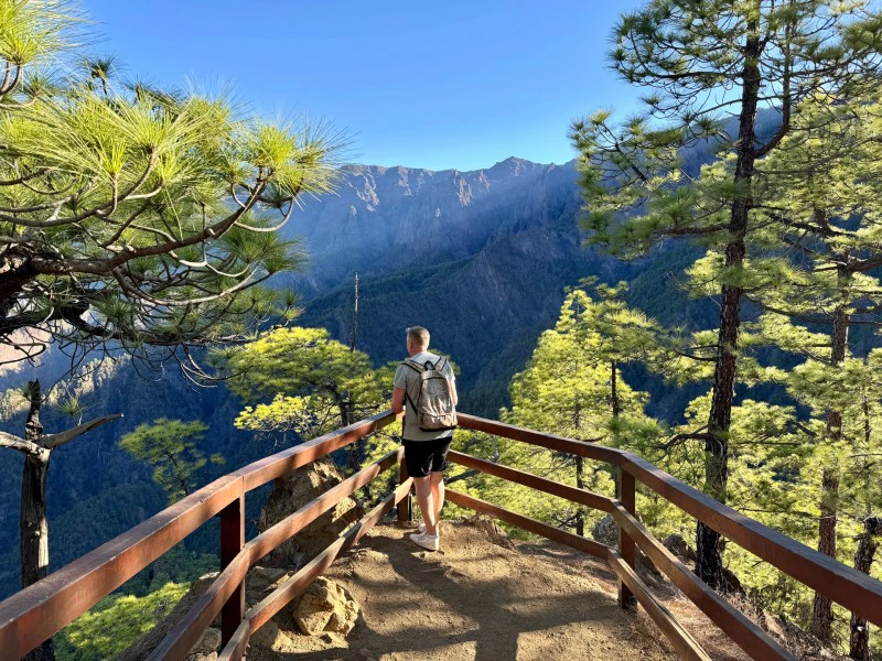 Kanarische Inseln La Palma Wanderung