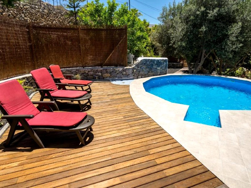 Kanaren Teneriffa Anaga Casita Unterkunft Poolbereich