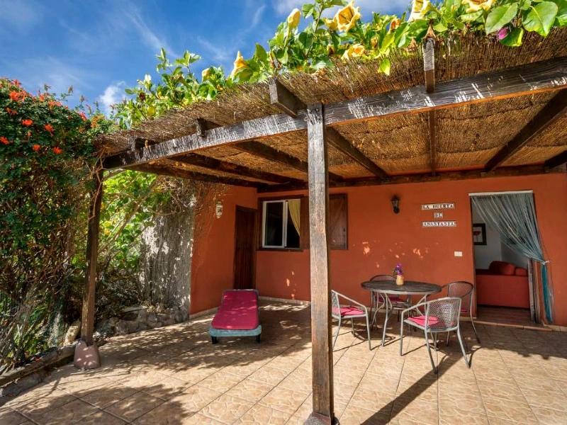 Kanaren Teneriffa Anaga Casita Unterkunft Terrasse