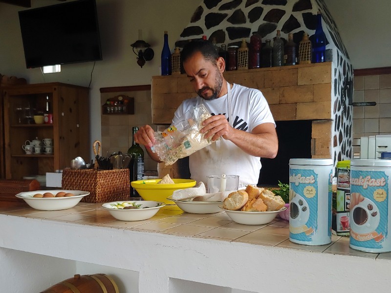 Kanaren Teneriffa Mittagessen