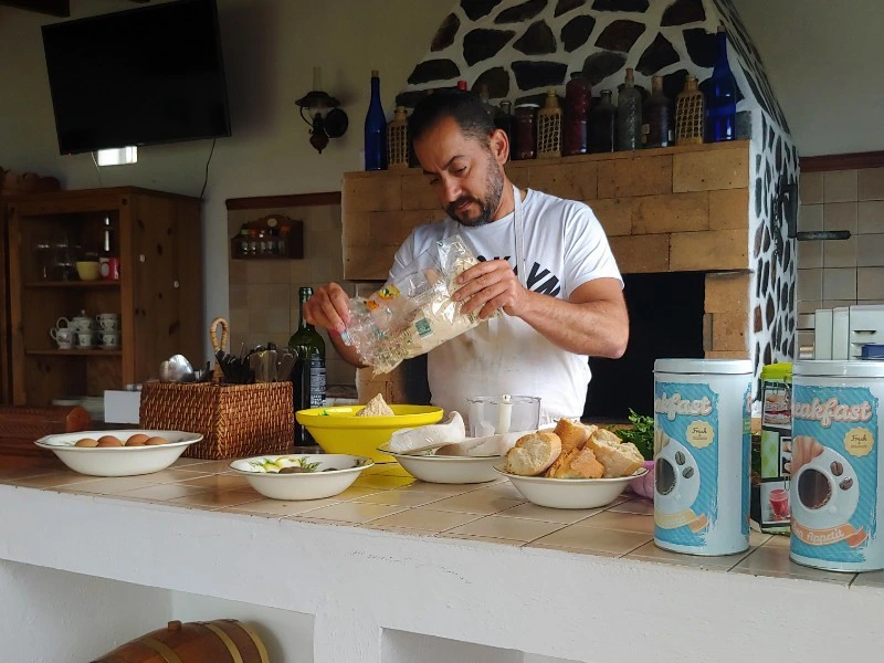 Kanaren Teneriffa Mittagessen