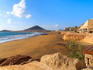 Teneriffa Kanaren Medano Wüstenstrände und Berge