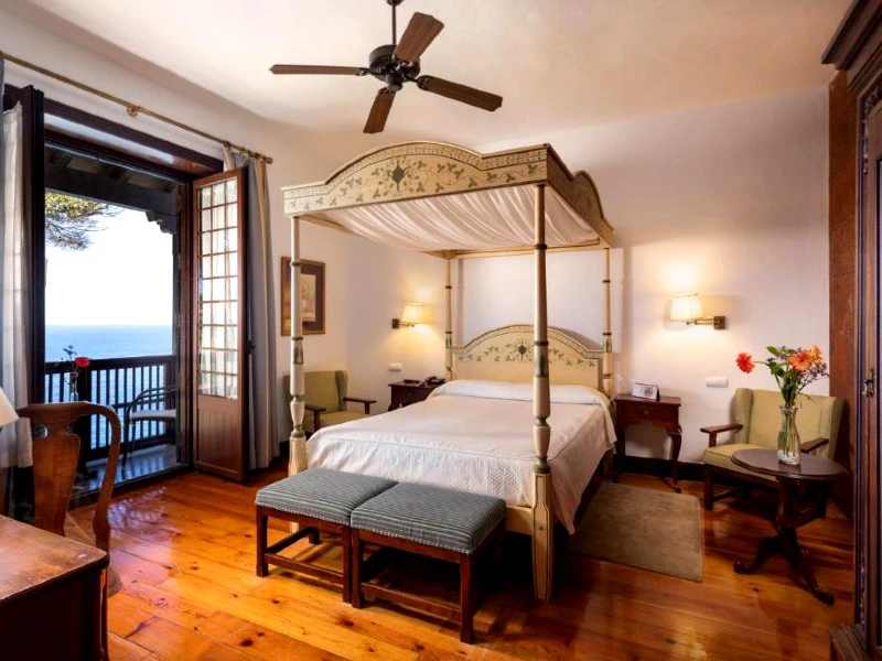 La gomera Unterkunft Komfort Schlafzimmer