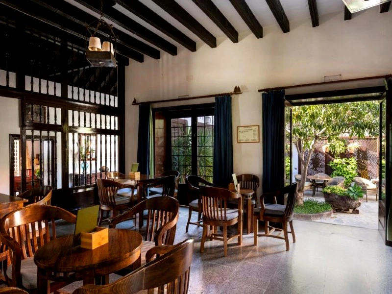 La gomera Unterkunft Komfort Speisesaal