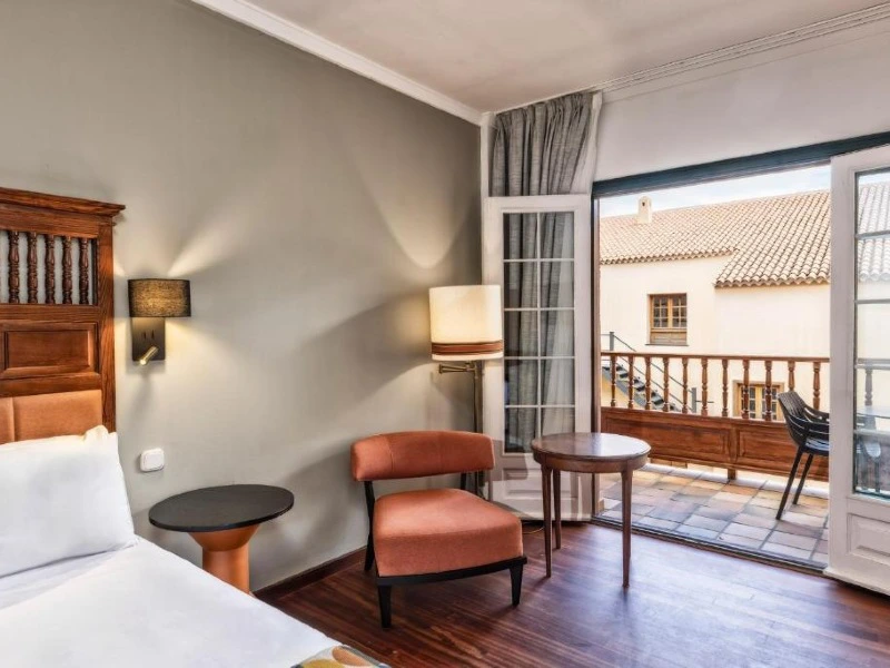 Kanarische Inseln La Palma Breña Unterkunft Hotelzimmer