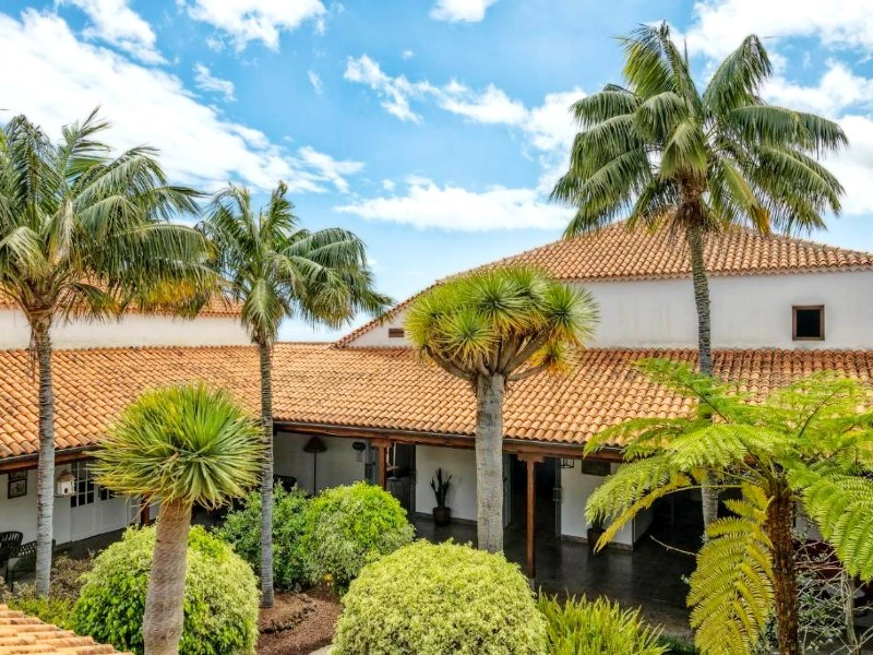 La gomera Unterkunft Komfort Außenansicht