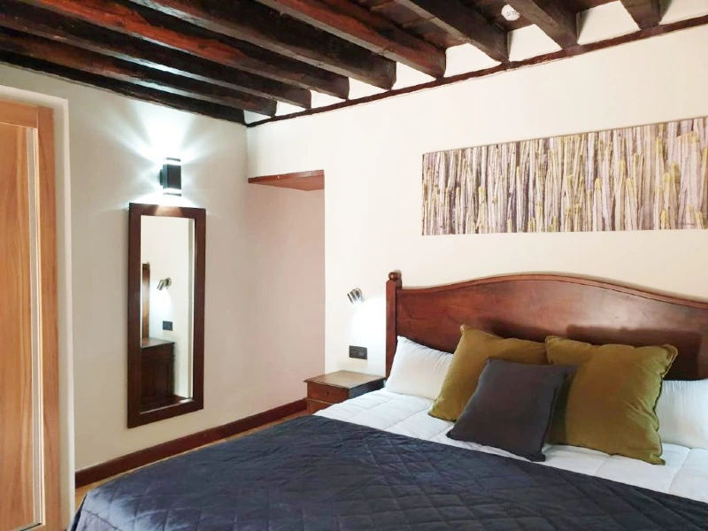 Kanaren Teneriffa Komfort Unterkunft in der Natur La Oratava Schlafzimmer