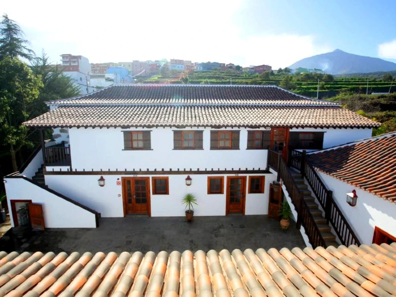 Kanaren Teneriffa Komfort Unterkunft in der Natur La Oratava Außenansicht