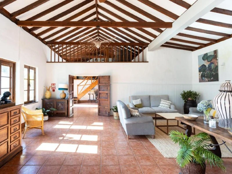 Kanaren Teneriffa Komfort Unterkunft Wohnbereich