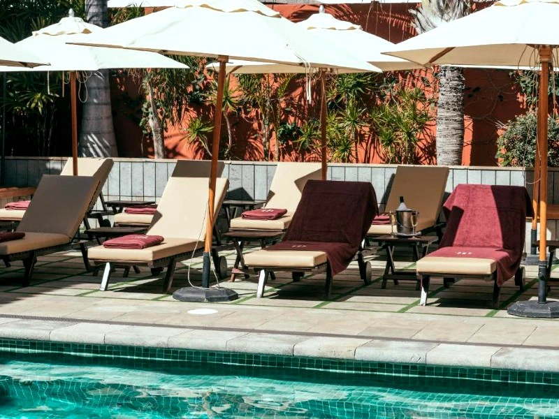 Kanaren Teneriffa Komfort Unterkunft Poolbereich