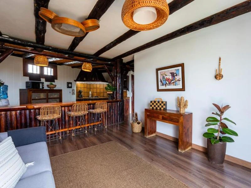 Kanaren Lanzarote Unterkunft Wohnbereich