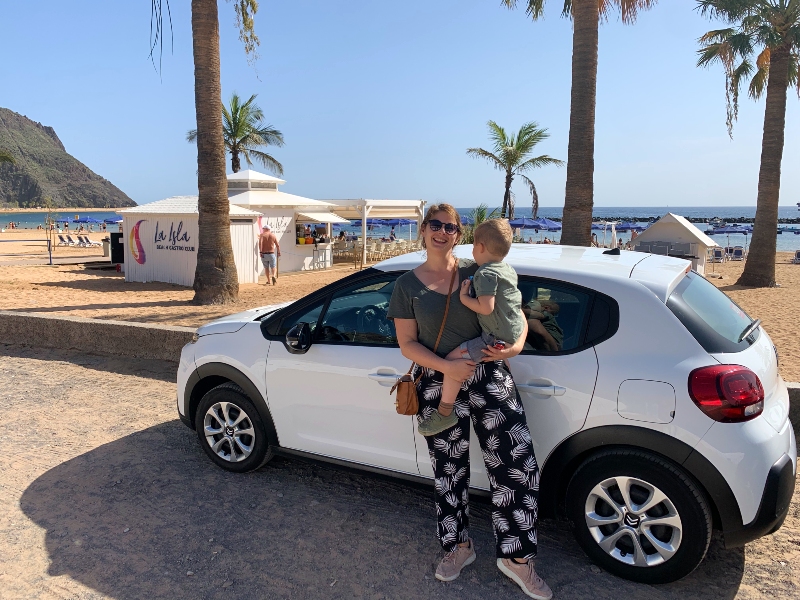 Kanaren Teneriffa Mietwagen reisen mit Kindern