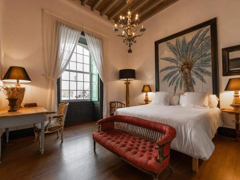 Kanaren Lanzarote Haria Komfort Unterkunft geräumiges Schlafzimmer