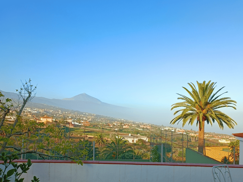 Blick auf den Teide auf Teneriffa auf den Kanaren