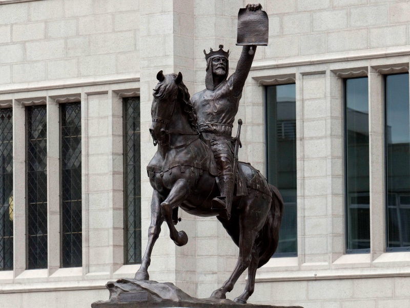 Schottland Aberdeen Marischal college Statur