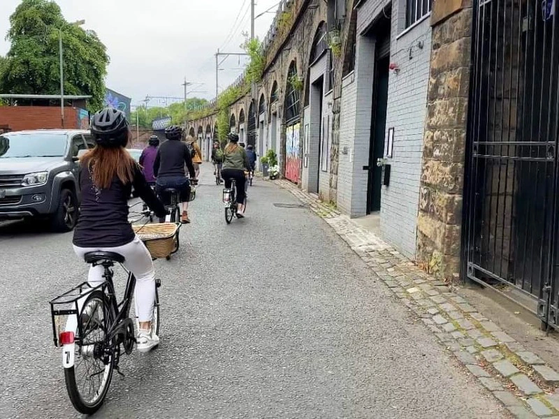 Schottland Glasgow Fahrradtour durch die Stadt
